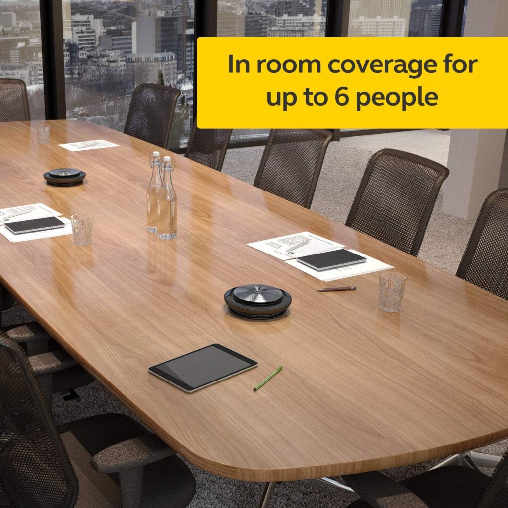 loa hội nghị jabra speak 710 ms cho phòng họp tối đa 6 người