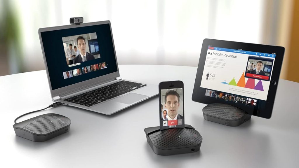 loa hội nghị di động thông minh logitech p710e