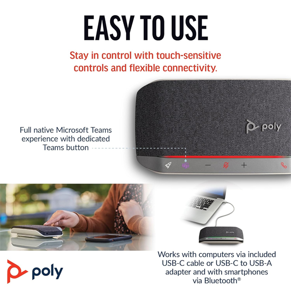 thông số kỹ thuật loa poly sync 20+ microsoft teams