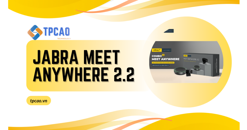 Bộ thiết bị hội nghị Jabra Meet Anywhere 2.2 dành cho phòng họp vừa