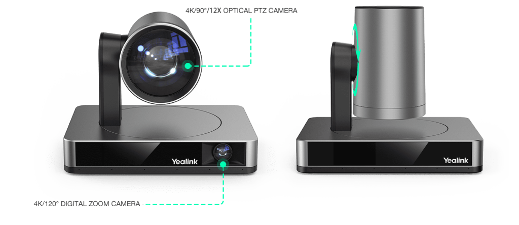 Yealink MVC860 sở hữu Camera kép 4K – Theo dõi chính xác từng chuyển động