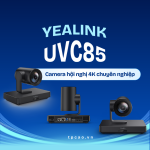 Yealink UVC85 là camera hội nghị 4K chuyên nghiệp cho phòng họp vừa và lớn