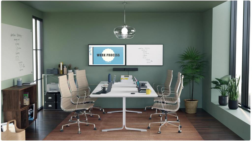 jabra panacast 50 chia sẻ bảng trắng thông minh