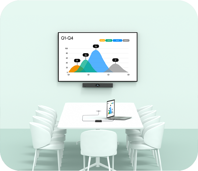 Yealink MeetingBar A20 triển khai nhanh & chia sẻ nội dung linh hoạt