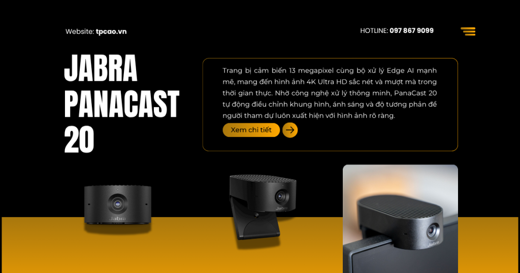 jabra panacast 20 tính năng chính