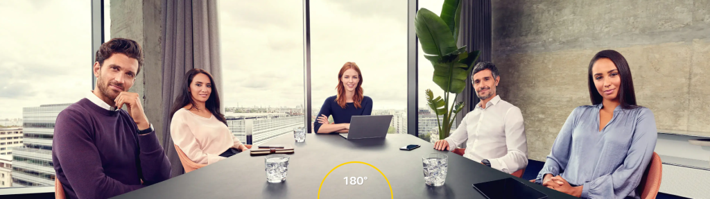 Jabra PanaCast 50 có trường nhìn 180 độ