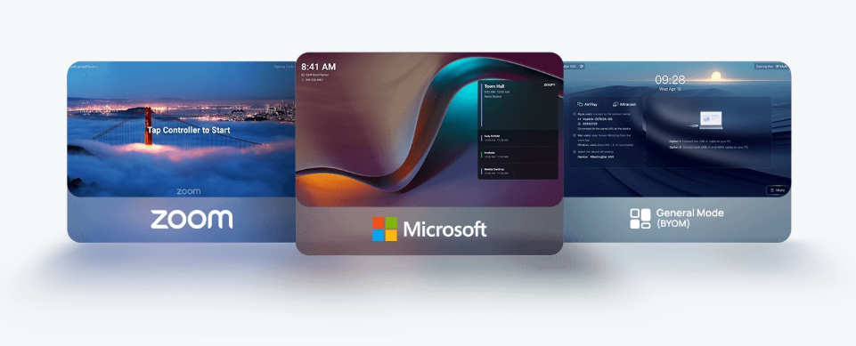 Yealink MeetingBar A25 hỗ trợ nhiều nền tảng họp trực tuyến hàng đầu