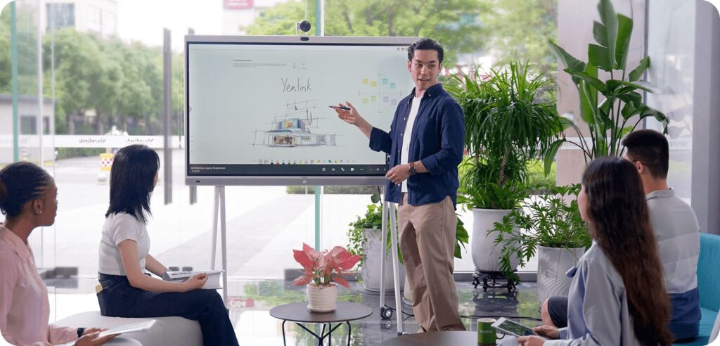 MeetingBoard 65 Hỗ trợ nhiều người viết cùng lúc trên một bảng để cộng tác