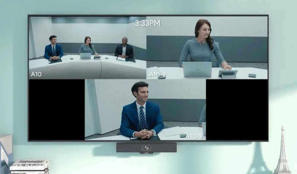 Yealink MeetingBar A10 với tính năng smart gallery