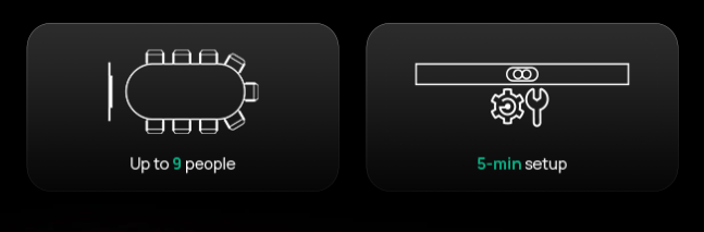 Yealink MeetingBar A40 Thiết kế hướng đến sự đơn giản