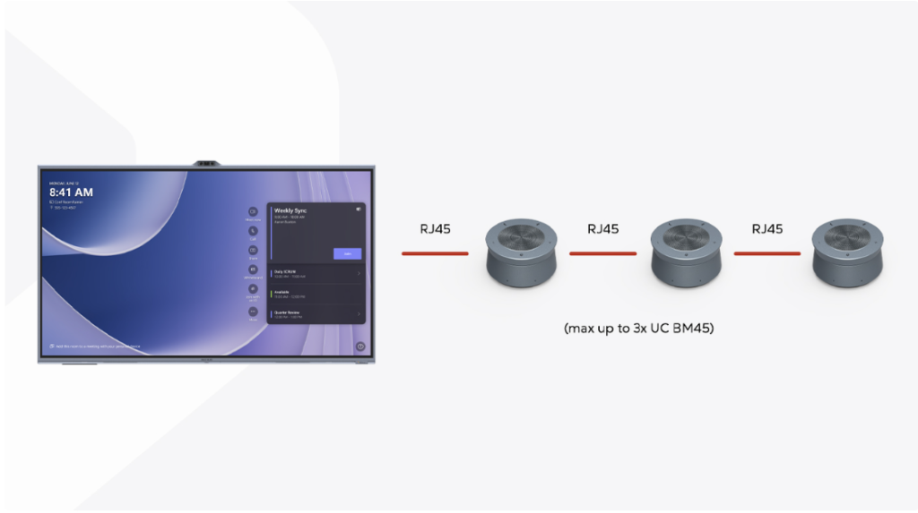 Maxhub UC BM45 hỗ trợ quản lý và cấu hình từ xa qua