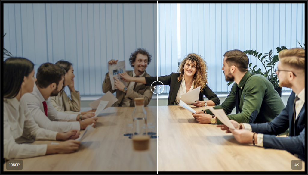 Camera hội nghị Yealink UVC84 USB PTZ với video 4k ghi lại mọi chi tiết sống động