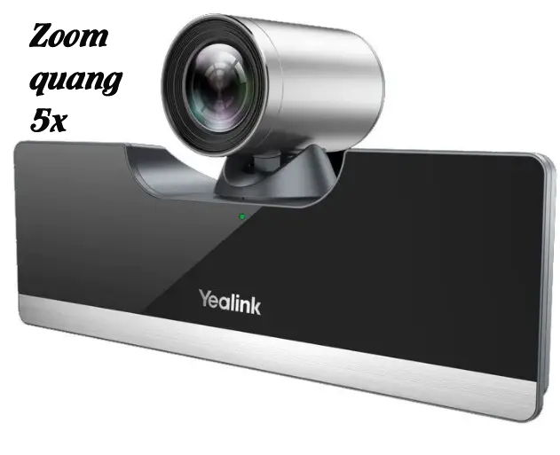 Yealink UVC50 hỗ trợ Zoom quang học 5x – Linh hoạt trong mọi tình huống