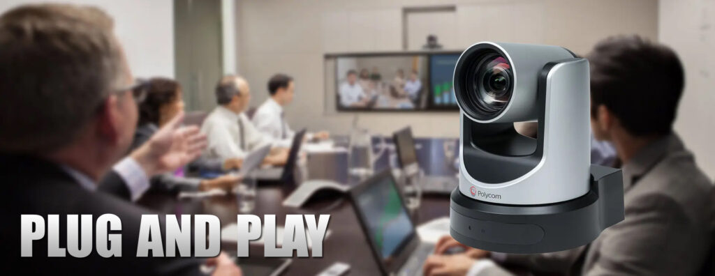 Poly EagleEye IV USB hỗ trợ kết nối USB 2.0 plug-and-play