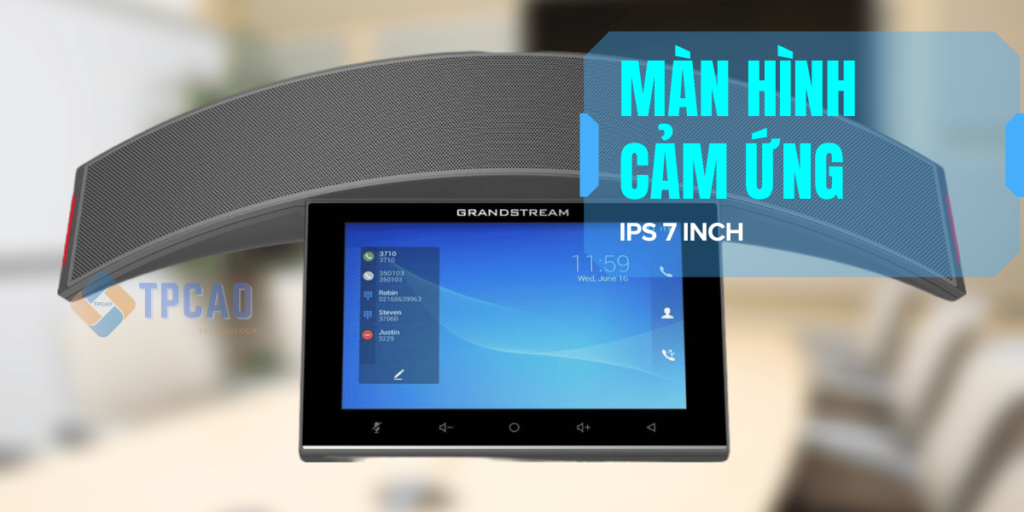 Grandstream GAC2570 có mà hình cảm ứng ips 7 inch