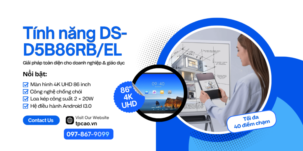 tính năng chính của Hikvision DS-D5B86RB/EL