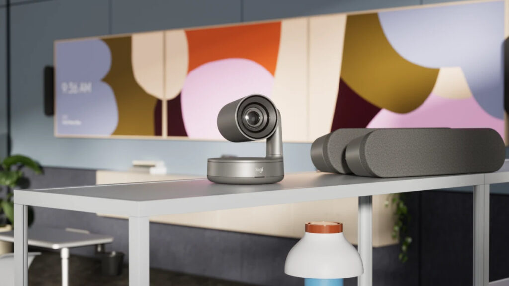Logitech Rally Plus hỗ trợ -Camera PTZ 4K Ultra HD chuyên nghiệp