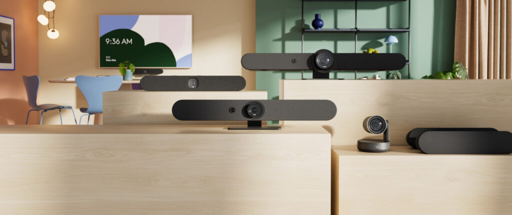 Logitech Rally Bar Mini là giải pháp Google Meet hoàn chỉnh cho phòng họp 15-25m²