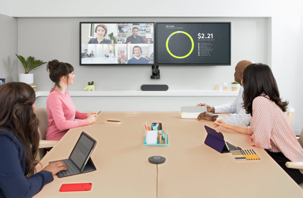 Logitech Rally Plus có hệ thống mođun cao cấp