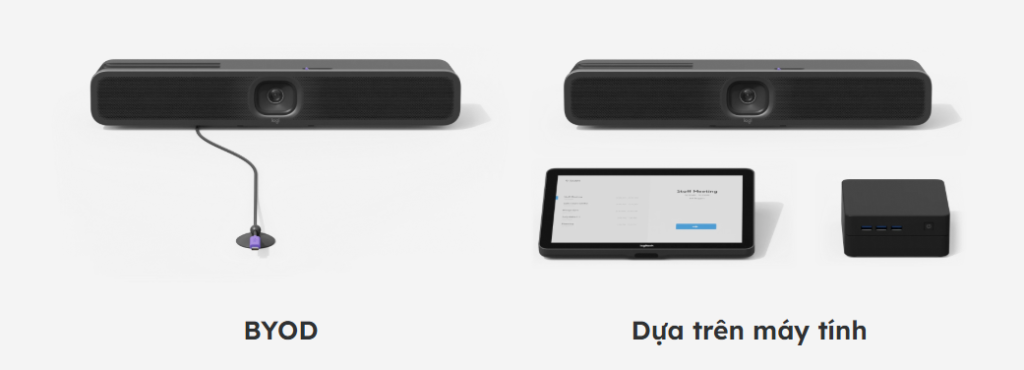 Logitech MeetUp 2 hỗ trợ triển khai linh hoạt