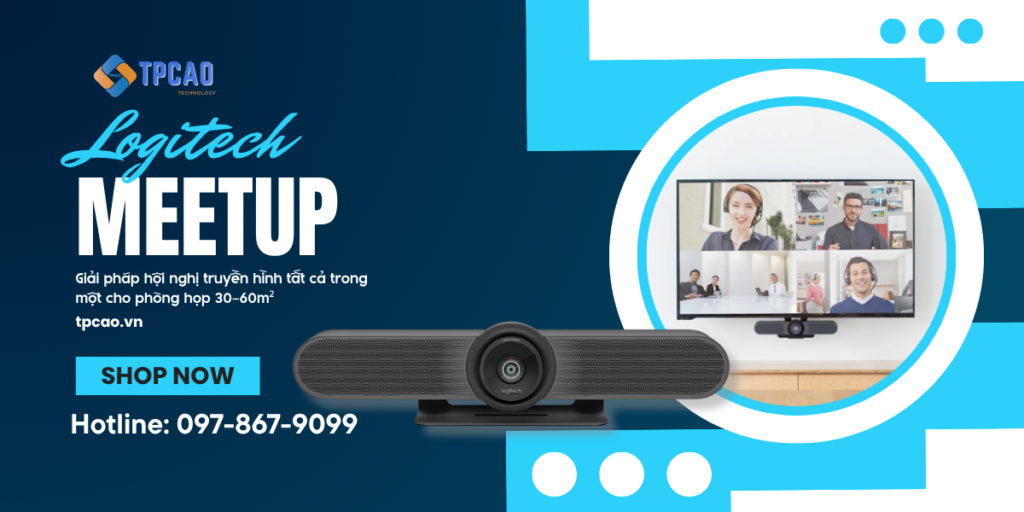 Camera hội nghị Logitech MeetUp là gì