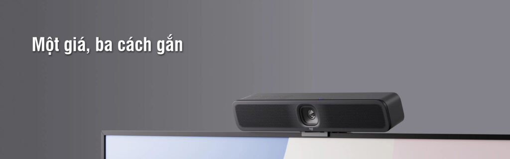 Logitech MeetUp 2 hỗ trợ lắp đặt linh hoạt