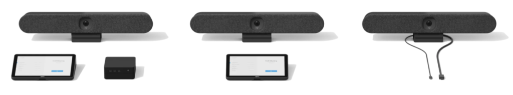 Logitech Rally Bar Huddle hỗ trợ 3 phương thức triển khai linh hoạt