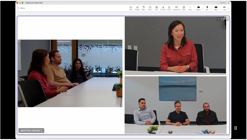 Logitech Rally AI Camera tương thích với microsoft teams và zoom