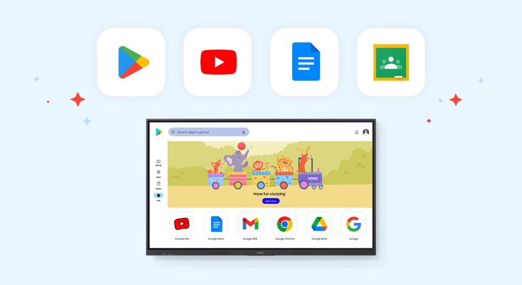 Samsung LH86WAFWLGCXXS nhận chứng nhận google edla