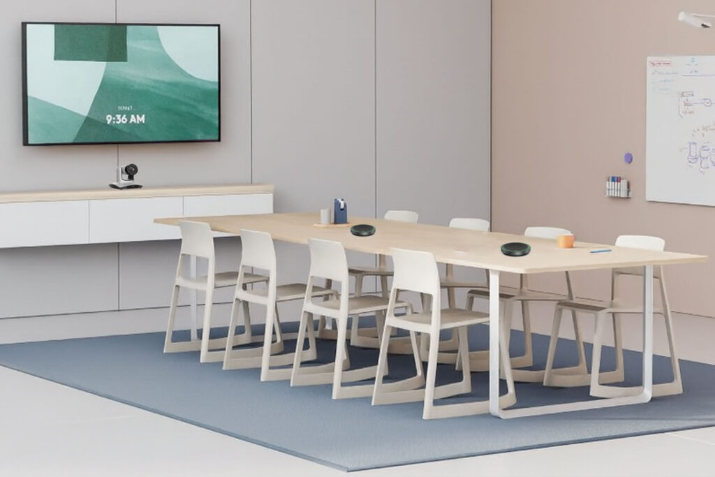 Bộ hội nghị truyền hình Meet Anywhere Pro – FHD Dual Kit có âm thanh kép phủ rộng 12m