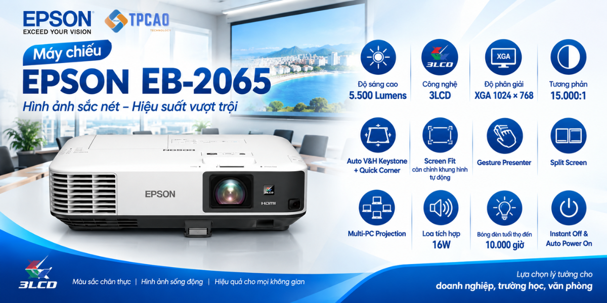 Máy chiếu Epson EB-2065 là gì